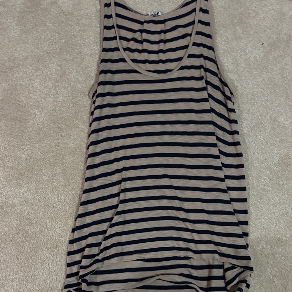 Striped Sleeveless Top